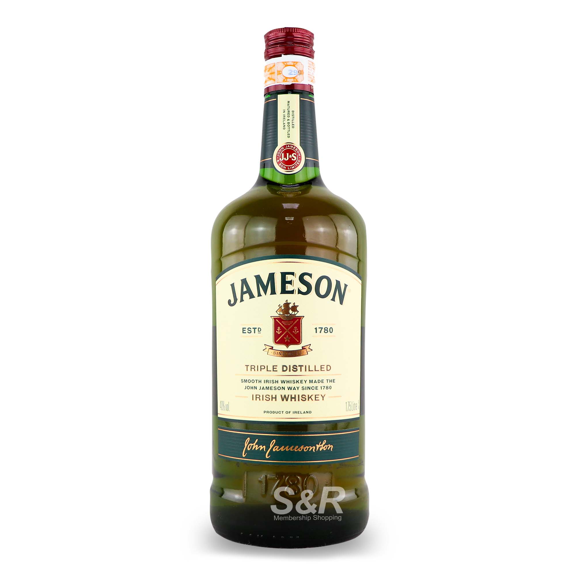 Jameson Irish Whiskey 1.75L Jameson Irish Whiskey 1.75L